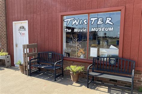 Twister museum - April (flashback mom) Warren and The Twister Museum will be there. The address is 2221 Exchange Ave., OKC. Enjoy the Wakita "Twister (The Movie) Museum", "Twister Park" and "Twister Walking Tour". The museum is in the same old building that the movie people used as their art department, set dressing and …